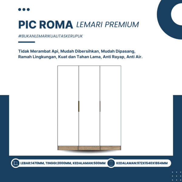 PIC Roma Lemari Premium